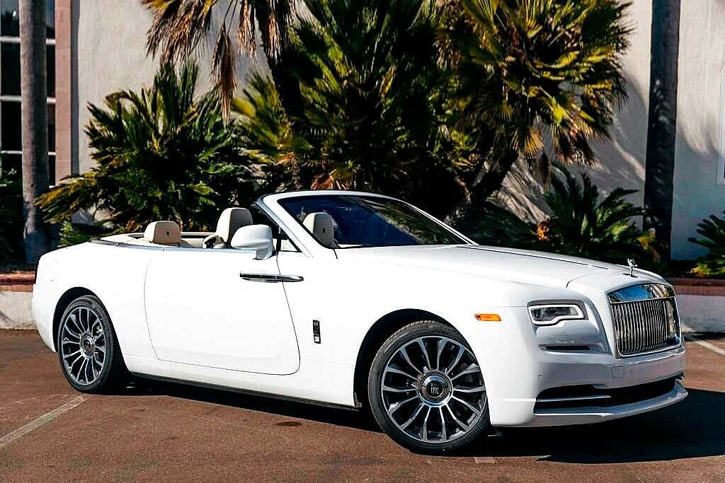 Rolls Royce Dawn White Rent Los Angeles 2